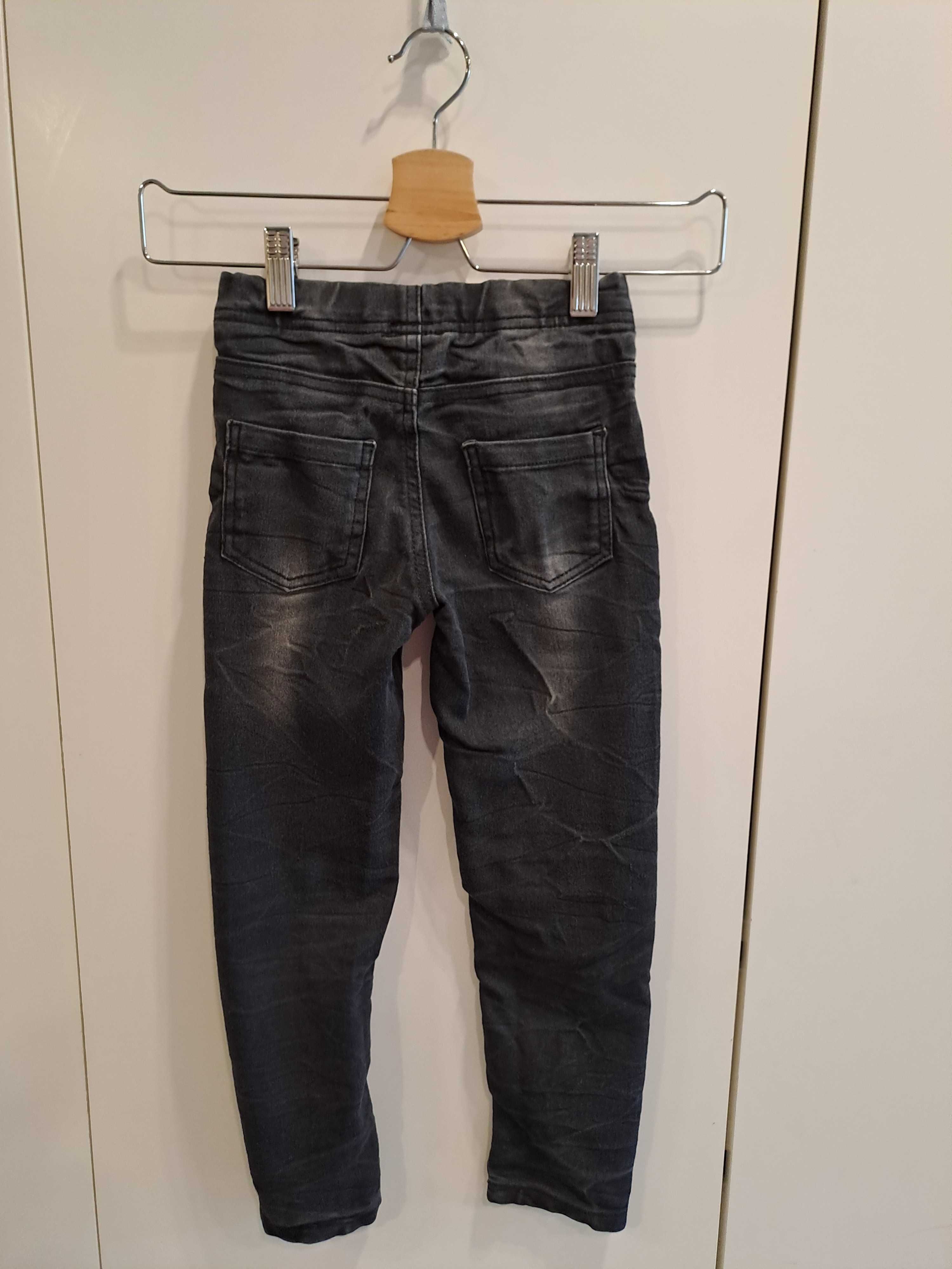Spodnie jeansowe dziewczęce, rozmiar 122