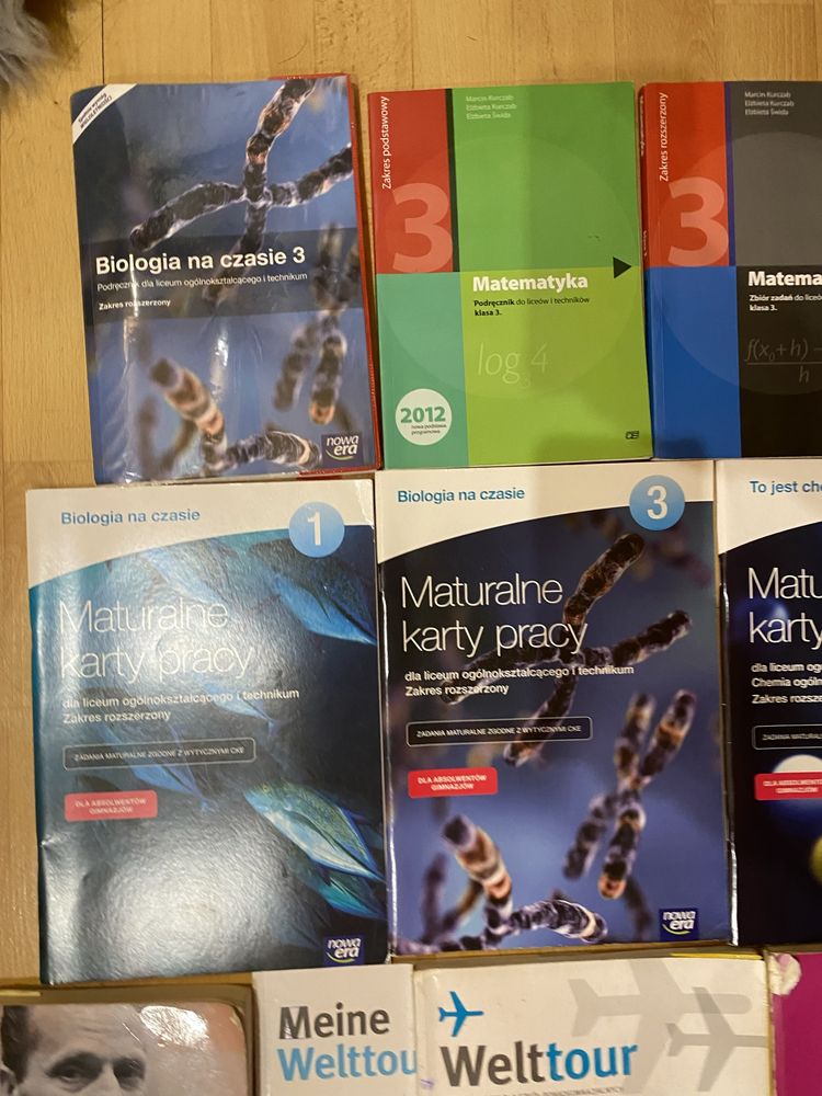 ZESTAW PODRĘCZNIKÓW do 3 Klasy Liceum / Technikum
