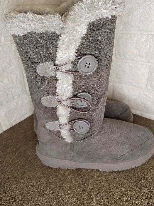 Зимові жіночі черевики Polar уггі 39-40р сірого кольору