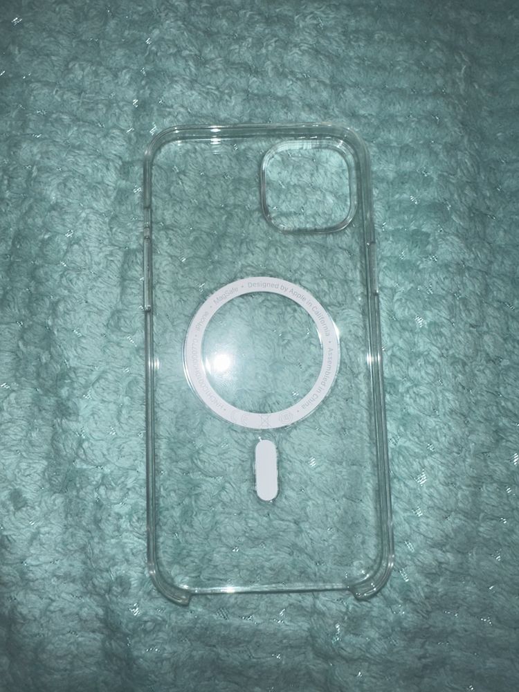 Чехол на Apple iphone 15 plus прозрачный