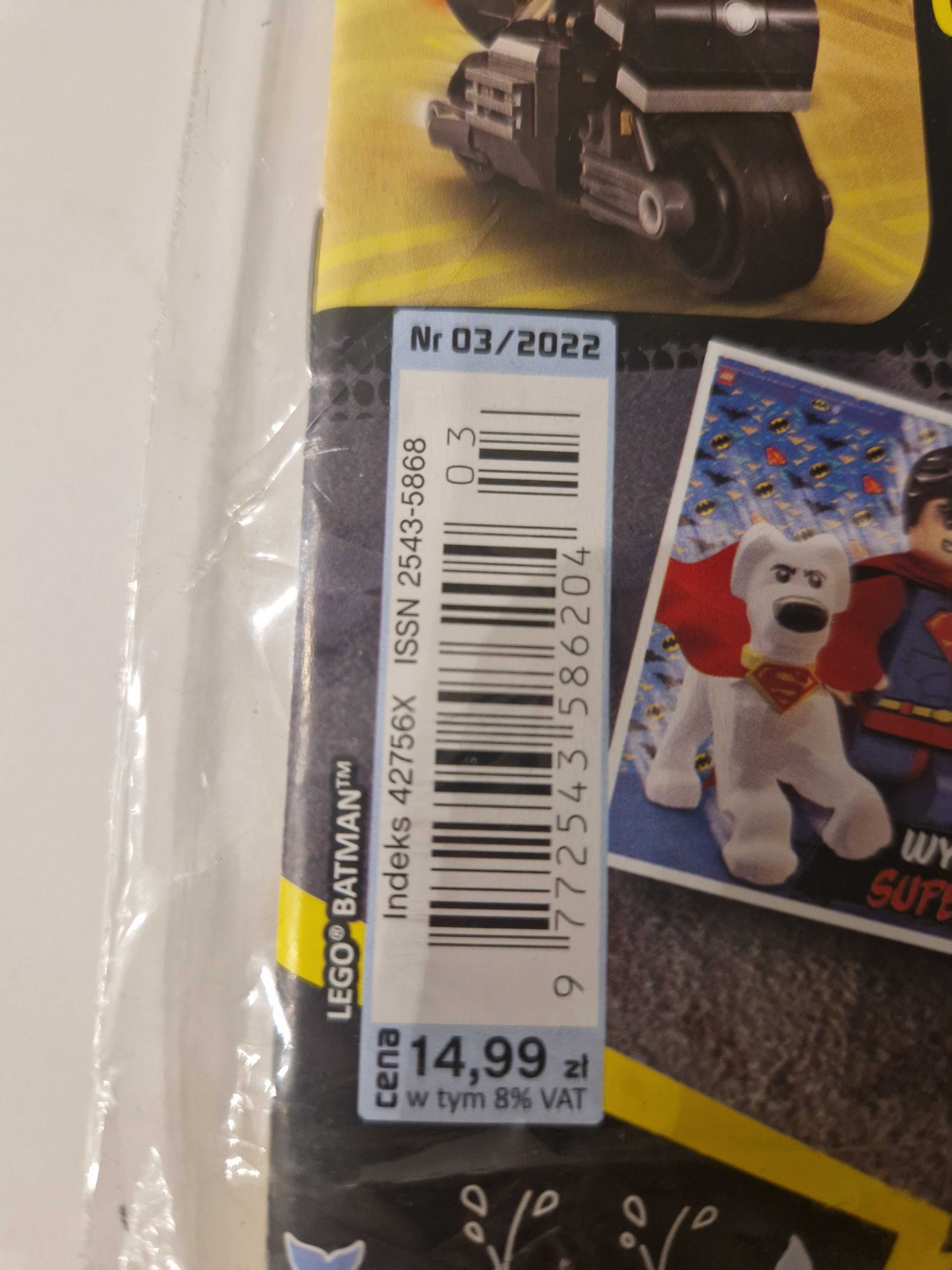 Nowa Oryginalnie zapakowana gazetka Lego Batman/Robin