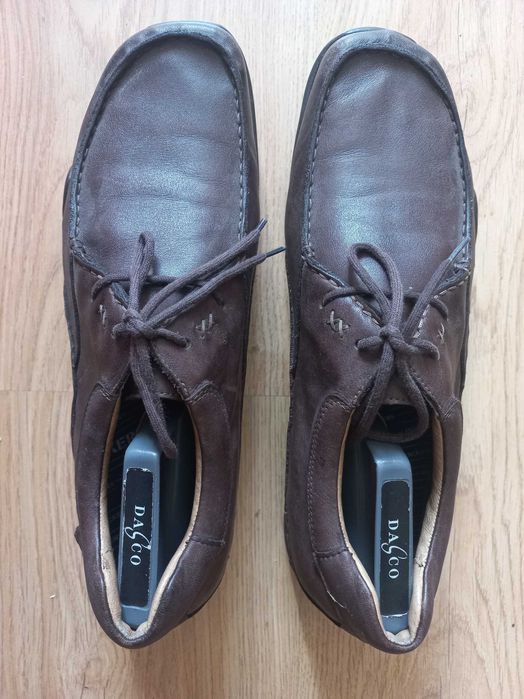 Мужские кожаные туфли Clarks 46 p.