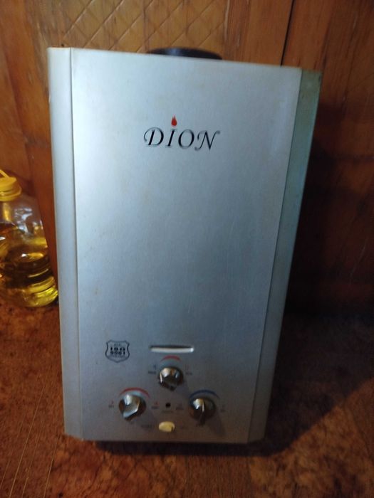 Колонка газовая, автомат, DION JSD10 Исправная.