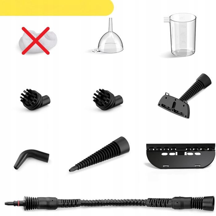 Myjka parowa wielofunkcyjna 1050W dezynfekcja bez chemii do domu  auta