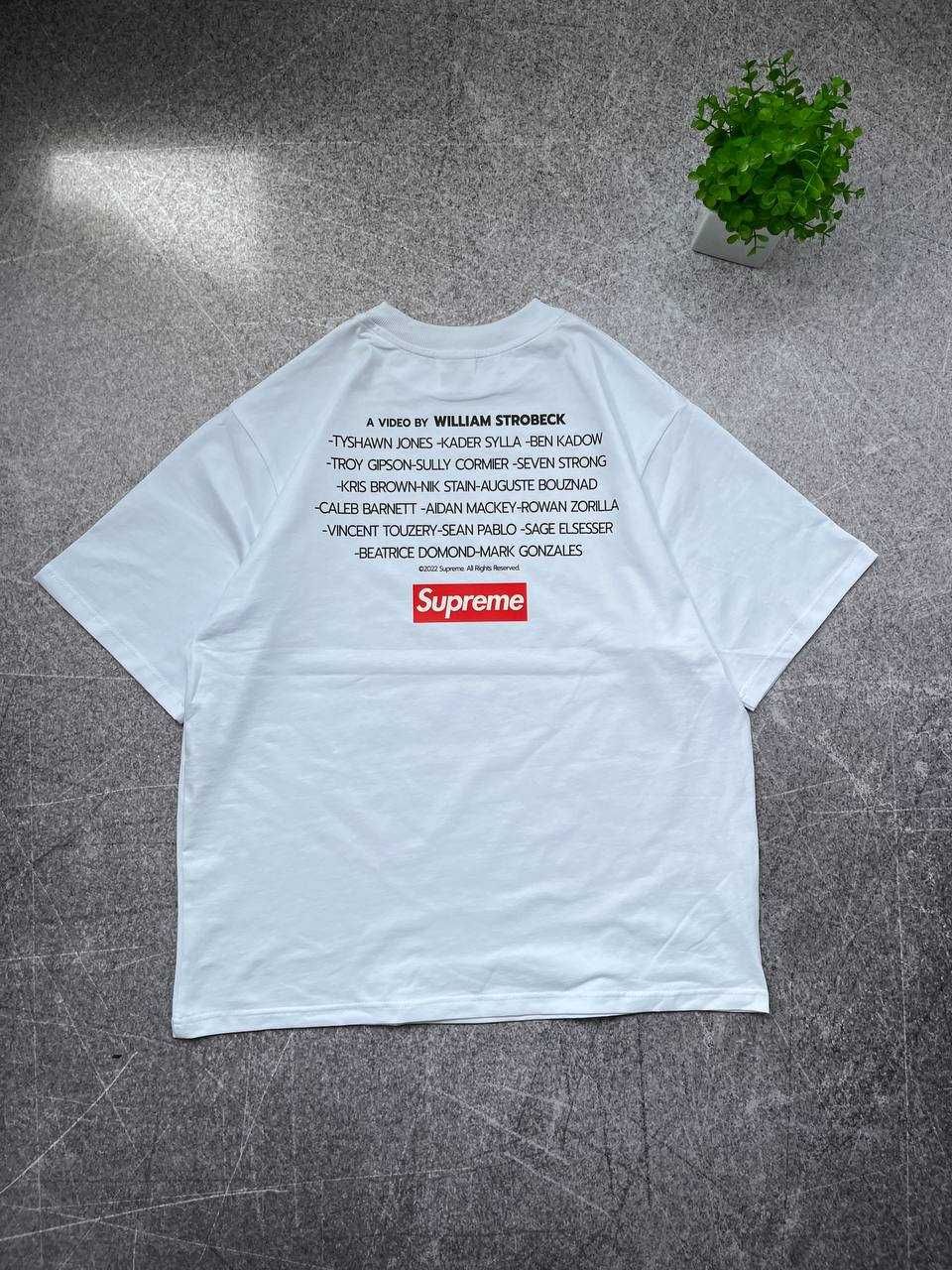 Оверсайз Футболка Supreme | Майка Суприме с бирками