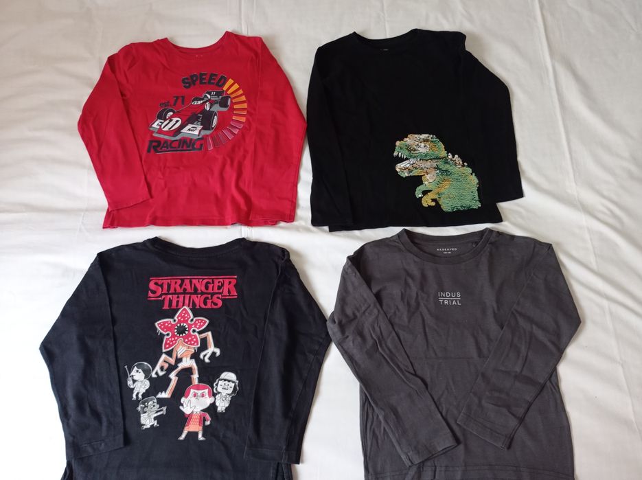 Ubranka dla chłopca rozm 122