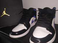 Vendo Jordan 1 Mid White Black Racer Blue originais com caixa