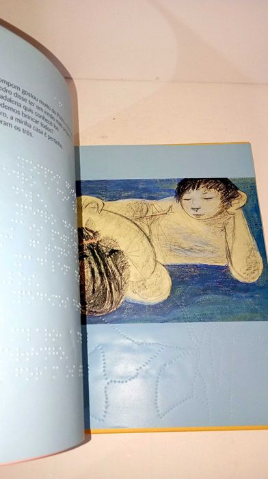 Madalena e a Gatinha Pompom - Texto impresso e em Braille