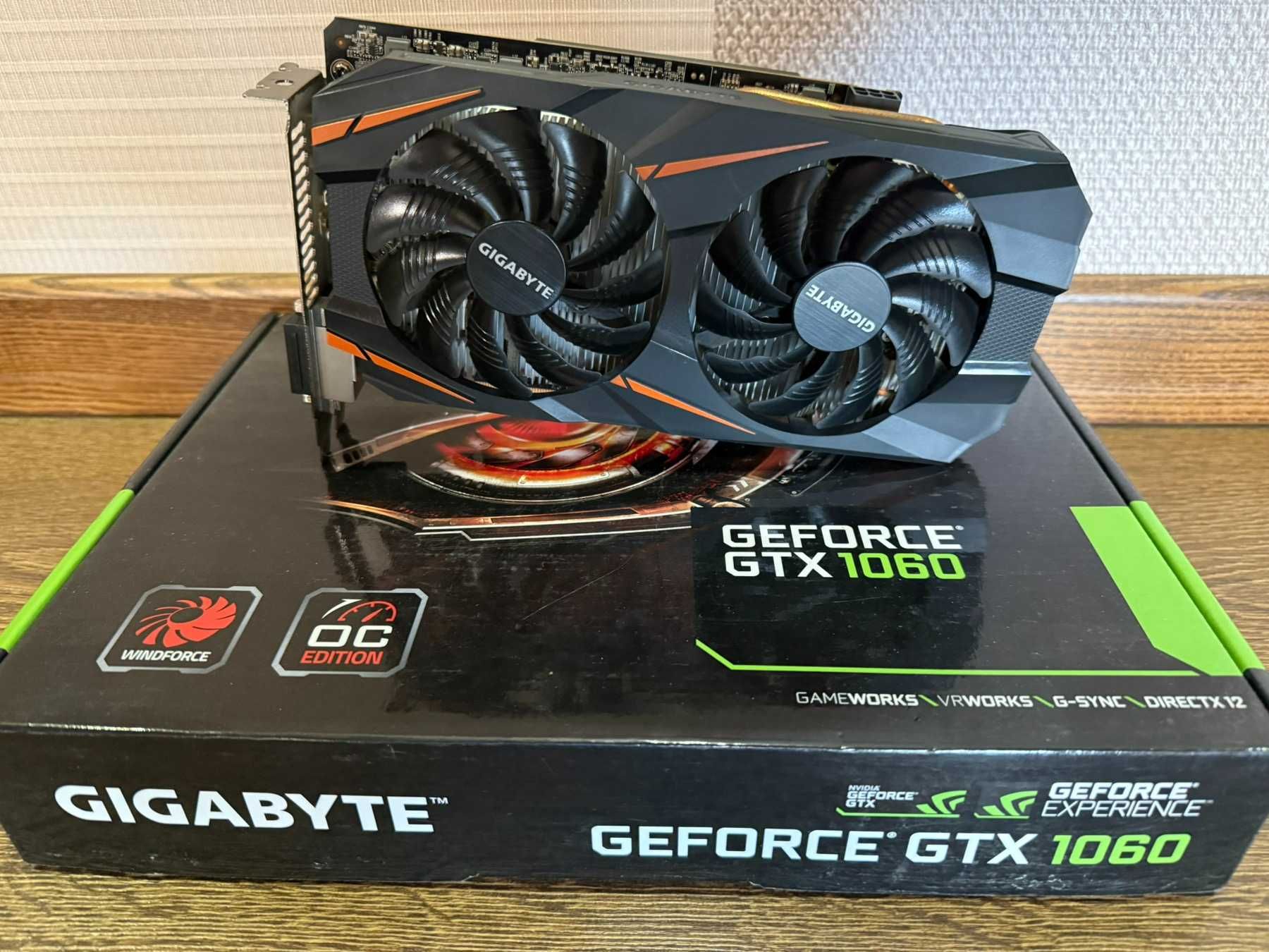 Gigabyte GeForce GTX1060 WinForce OC 6gb