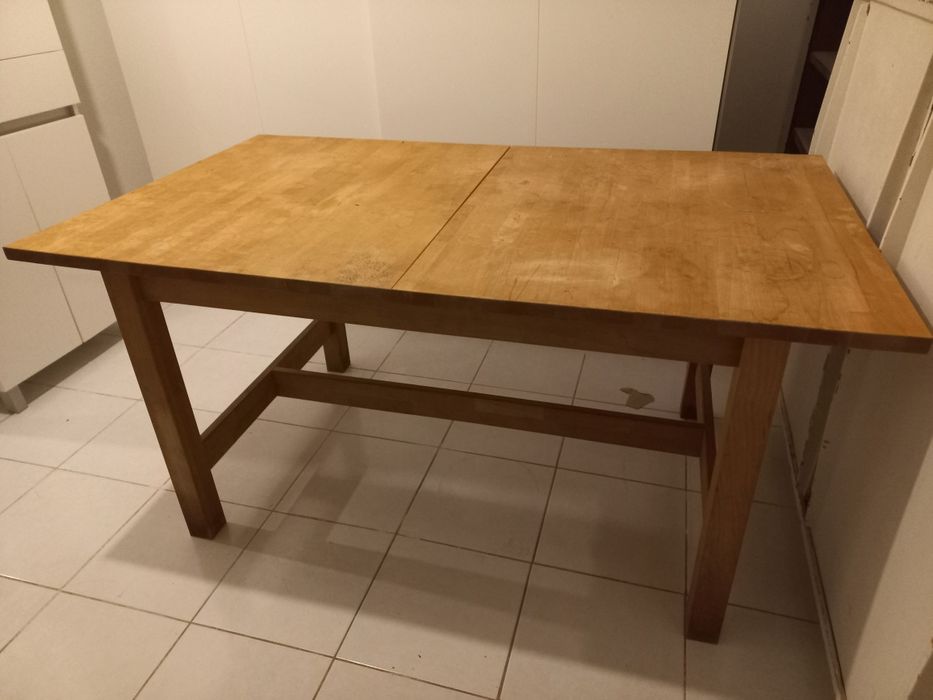 Mesa madeira extensível IKEA