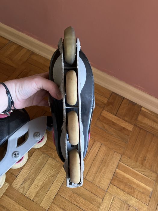 Łyżworolki Rolki oxelo Decathlon 34 35 36 regulowane używane