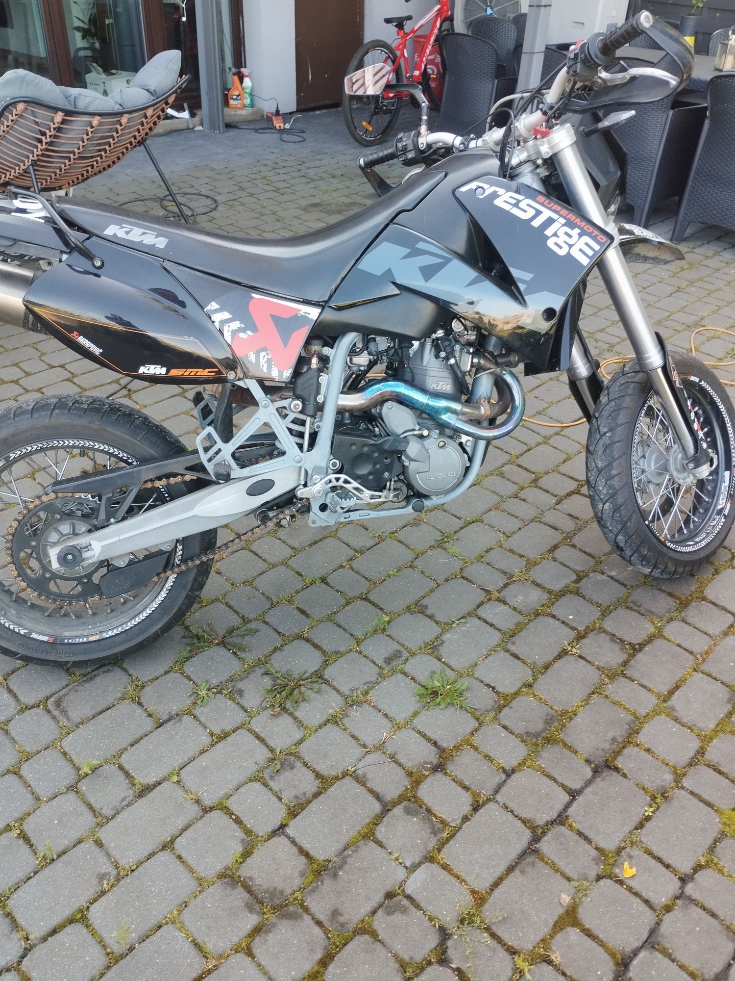 KTM 640 supermoto rok 2003 zarejstrowany lub zamienie