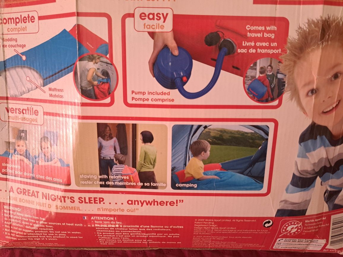 Cama insuflável nova