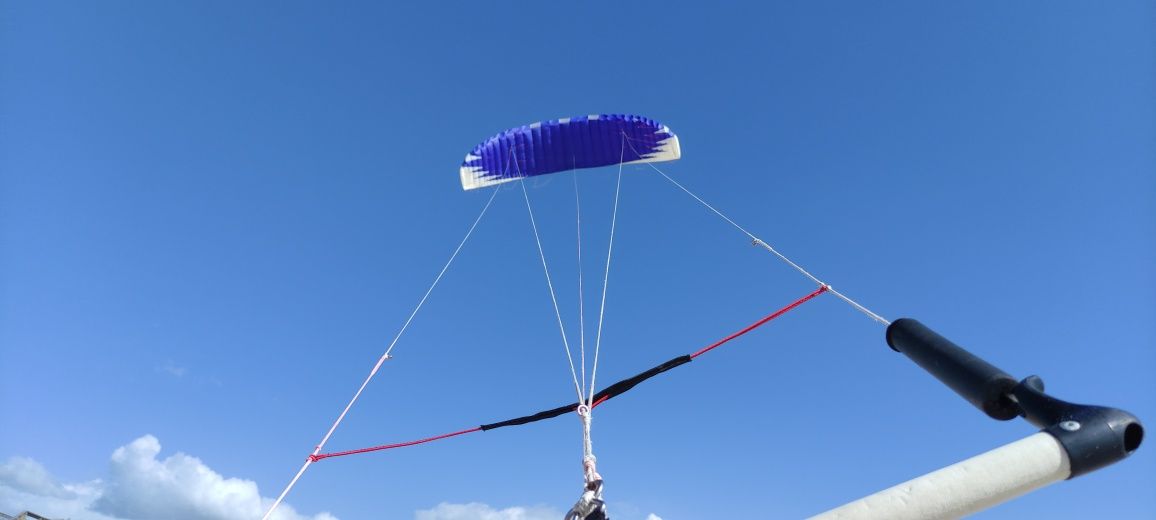 Kitesurf/kitefoil set completo asas prancha e foils