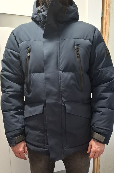 Kurtka zimowa męska Reserved rozm. L pikowana, granatowa