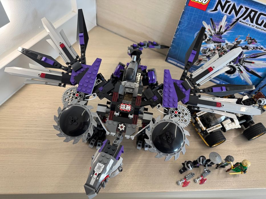 Aktualne. UNIKAT! LEGO Ninjago 70725 Smok Nindroid KOMPLET