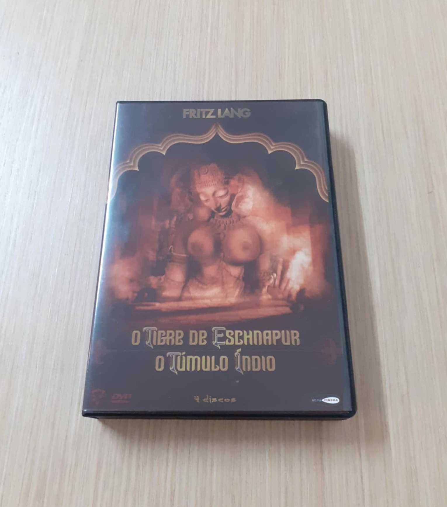 Pack: O Tigre de Eschnapur / O Túmulo Índio (4x DVD)