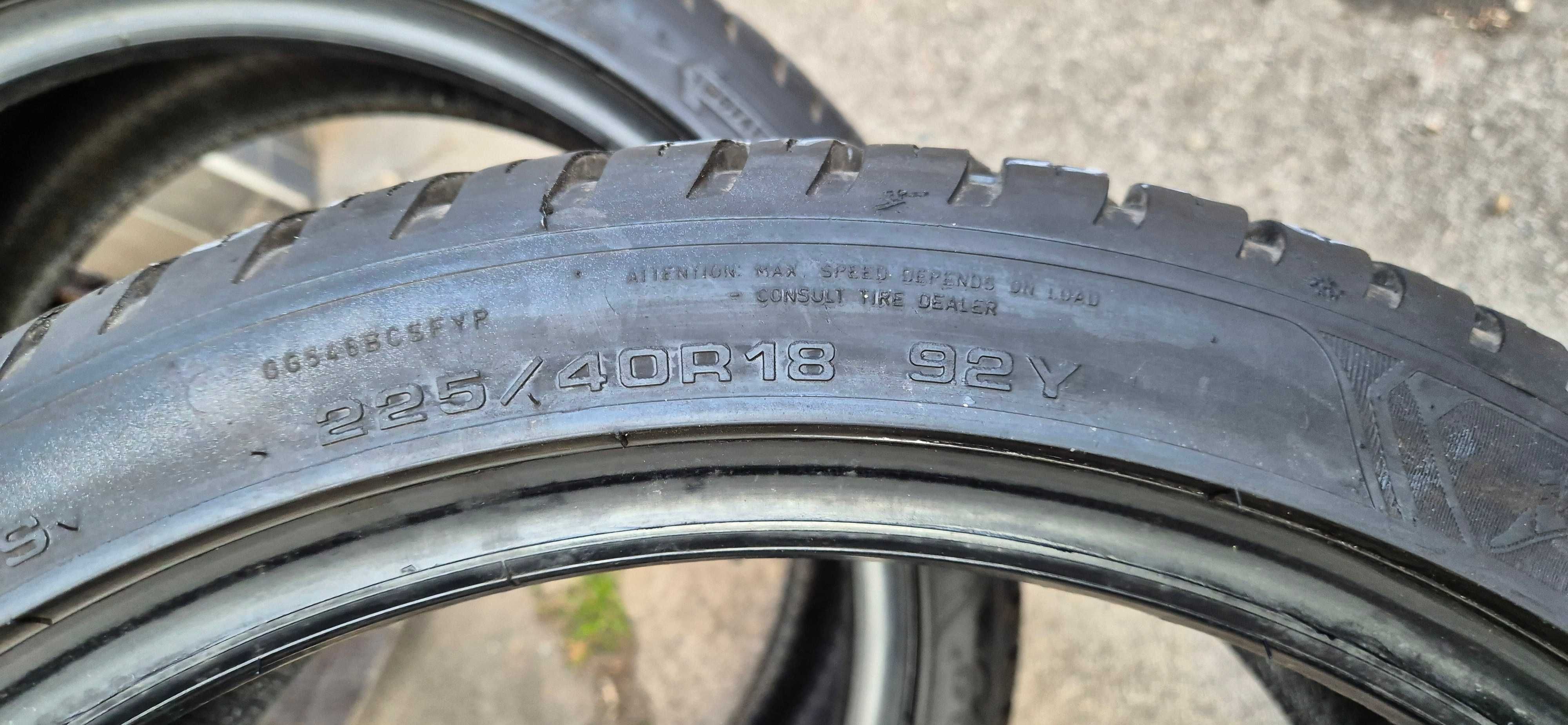 2szt opony całoroczne Goodyear _ 225/40/18