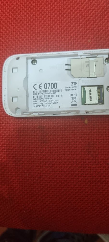 Hotspot  MEO ZTE
