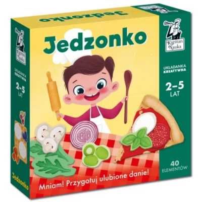 Jedzonko. Układanka kreatywna 2 - 5 lat - Katarzyna Nowakowska