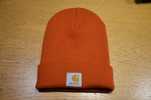 czapka męska Carhartt pomarańczowa