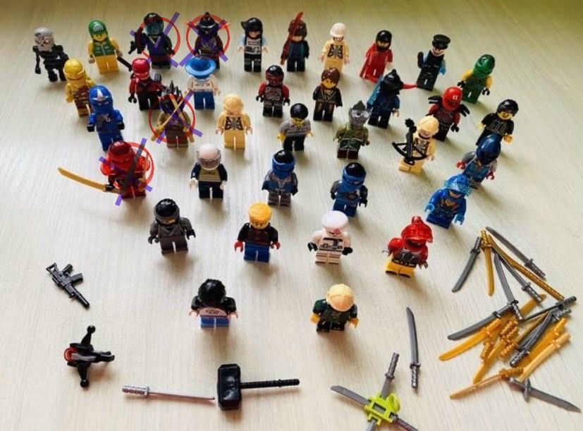 Фигурки Lego человечки