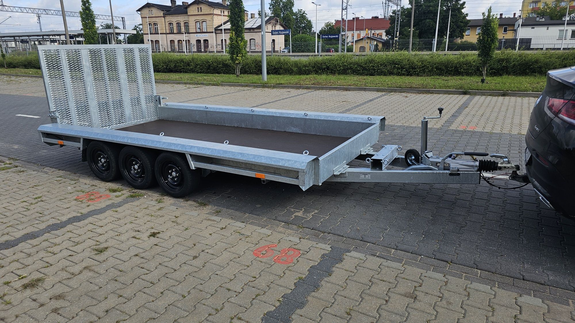 Przyczepa laweta VLEMMIX 4m 3.5t