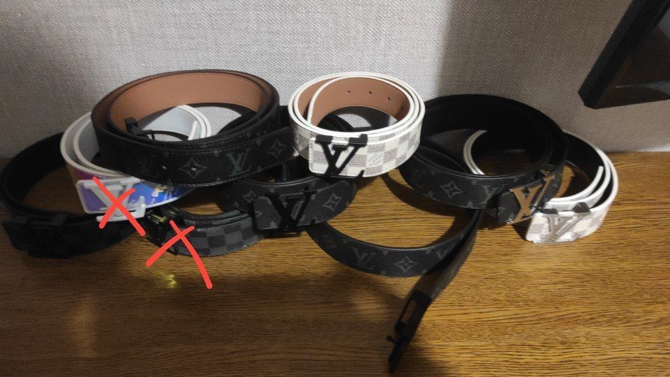 Pasek Louis Vuitton 8 sztuk  Nowe