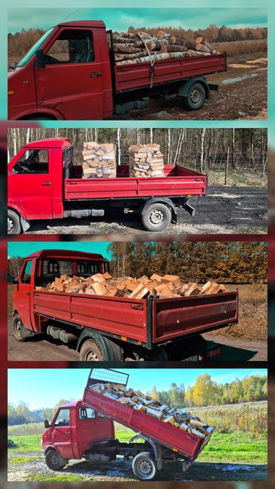 Drewno Kominkowe i Opałowe z DOSTAWĄ ( BRZOZA DĄB opał drzewo)