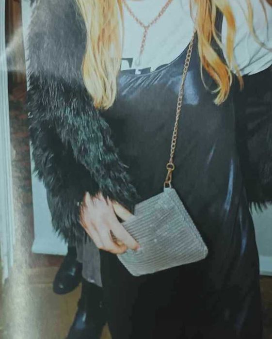 Mala Prateada de festa