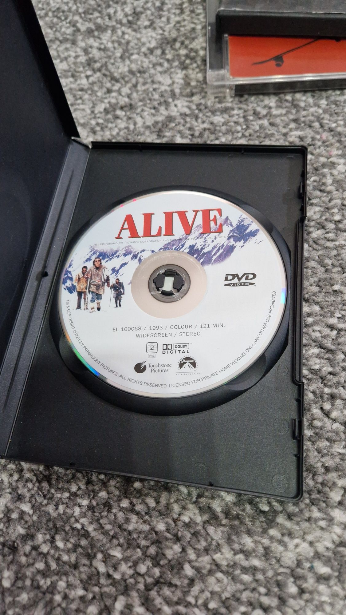 Film DVD Alive dramat w Andach