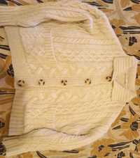 Cardigan branco  Mango