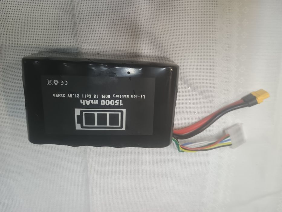 Акумуляторна батарея 6s3p, 15000 мАг, НОВА, елементи SAMSUNG 50S