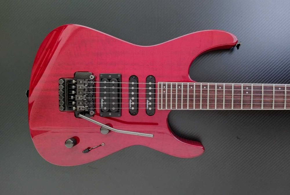 gitara Jackson Grover SDK Floyd Rose - Trans Red - JAPAN