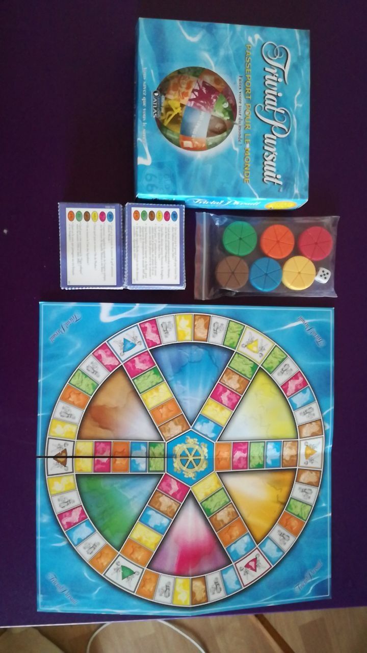 Trivial Pursuit- Passeport pour le Monde Editions ALTAS - NOVO