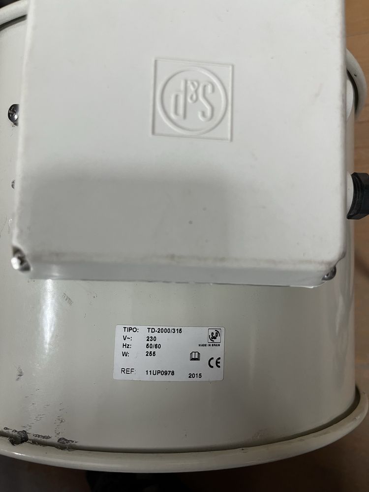 Extrator conduta S&P TD MIXVENT 2000/315