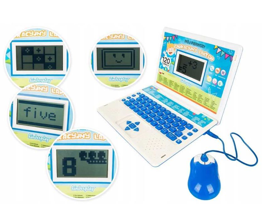 Laptop interaktywny dla 3-4 latka