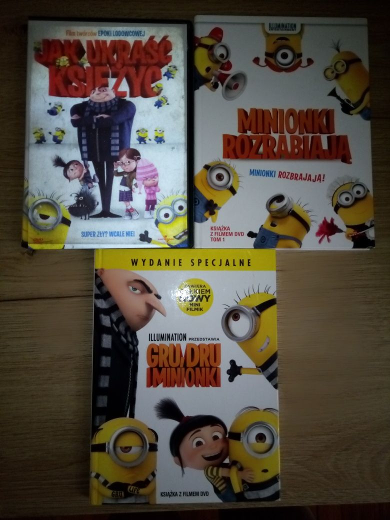 Jak ukraść księżyc, Minionki rozrabiają, gru dru i minionki filmy