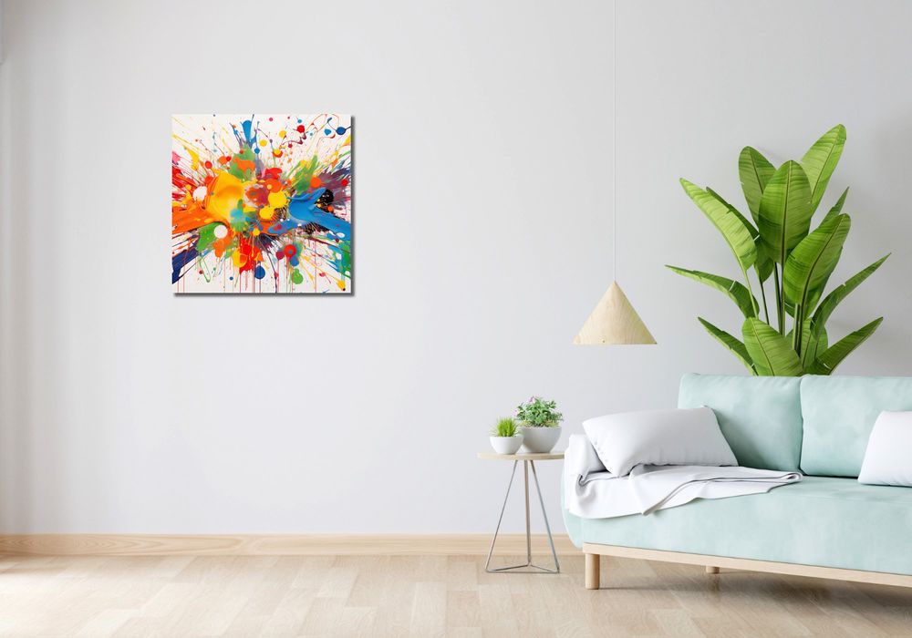 Obraz 60x60cm Eksplozja Kreatywności