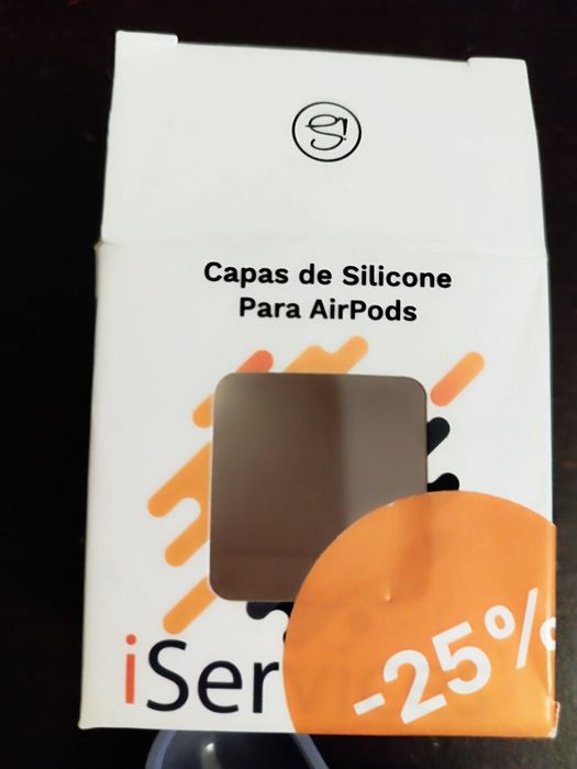 Capa Silicone resistente para Airpods pro 1 ou 2