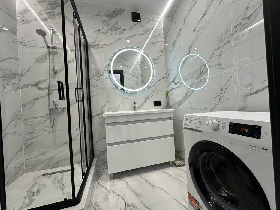 Продаж нової 1кімнатної квартири 40 м2 з меблями,технікою Соф. Борщаг