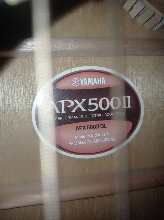 Yamaha APX500 ii bl электро акустическая гитара