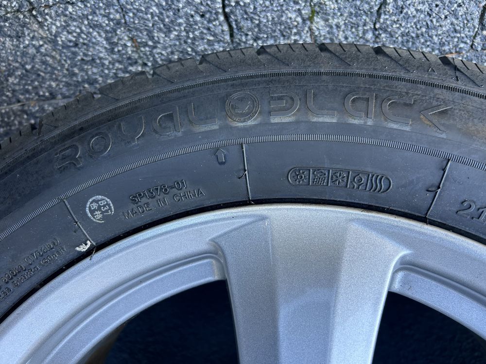 Koła Alufelgi 17” 5x108 Ford Peugeot itp Opony  215/60/17 Wielosezonow