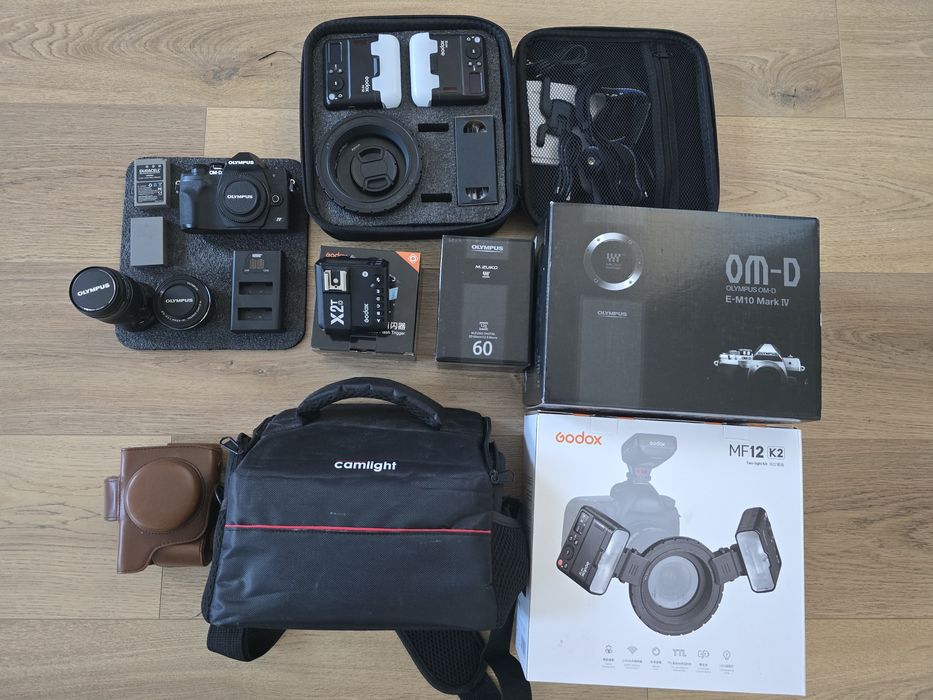 Aparat Olympus OM-D E-M10 Mark IV