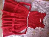 Сукня червона для дівчинки