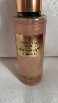 Mgiełka do ciała Victoria's Secret Bare Vanilla SHIMMER z brokatem
