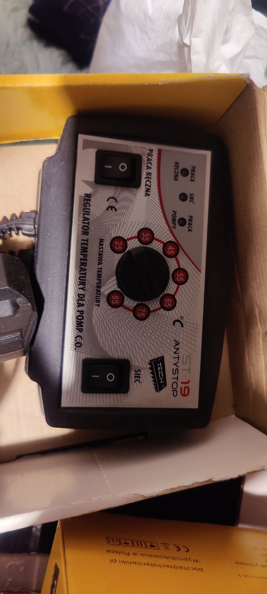 Tech st19, sterownik pieca pompki co