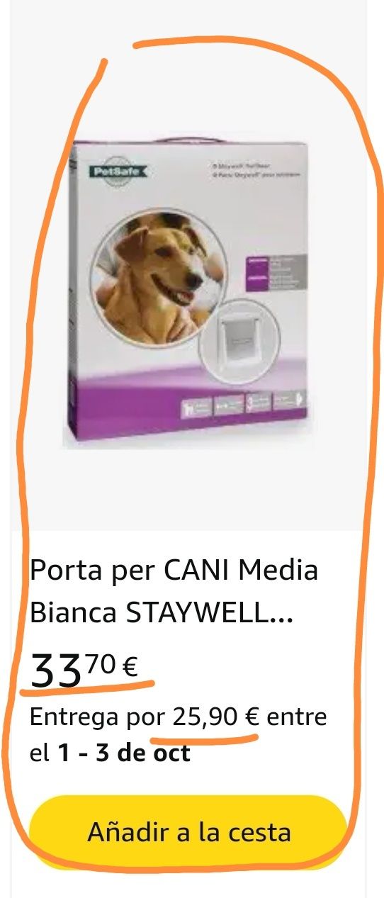 (Novo) Porta de 2 vias para gatos e cães PetSafe