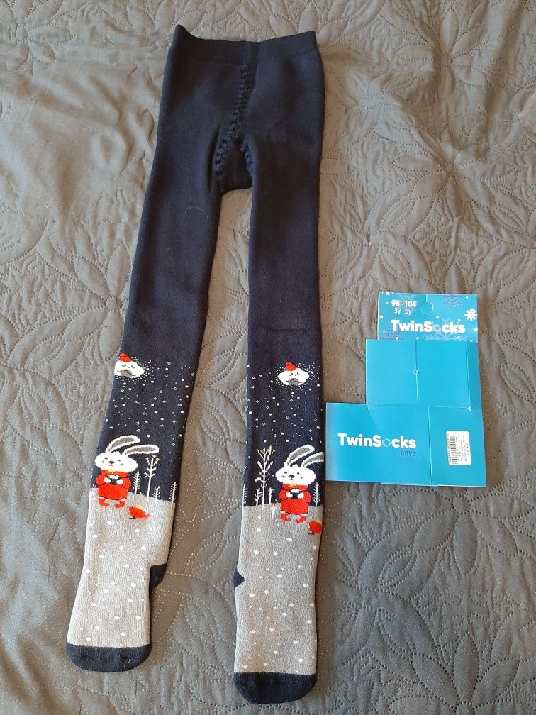 Колготки дитячі махрові Twin Socks р.98-104