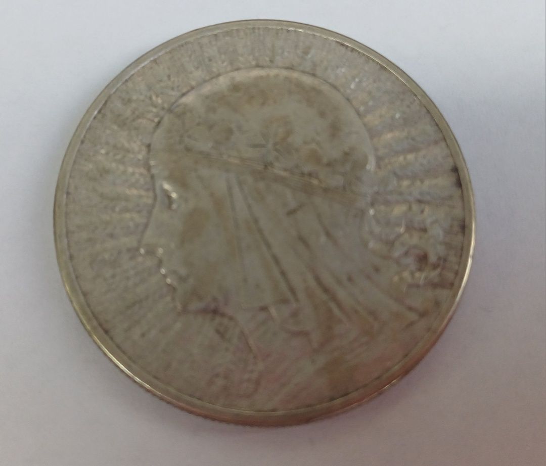 Moneta 10 zł Głowa Kobiety 1932r (4)